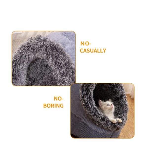 Dog Bed Mats Soft Warm Large Cat Sofa Cushion Washable Sleeping Kennel Winter Pet Cozy Nest For Small Medium Big Dogs Supplies - Image 5