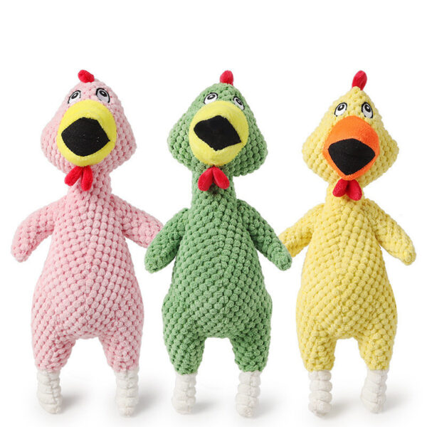 Dog Toys Sounding Pineapple Velvet Sounding Screaming Chicken Pet Products - Image 2