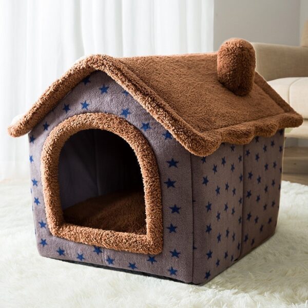 Closed Removable And Washable Autumn And Winter Tent Dog Bed Pet Bed Cat House - Image 6